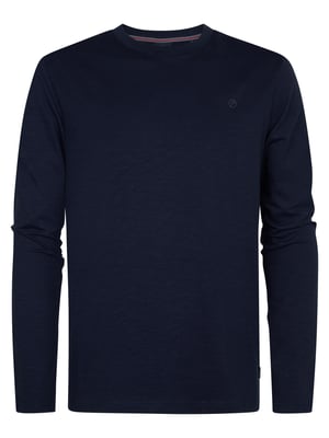 Petrol Industries - Heren Jersey T-shirt met lange mouwen Tormenta - Blauw