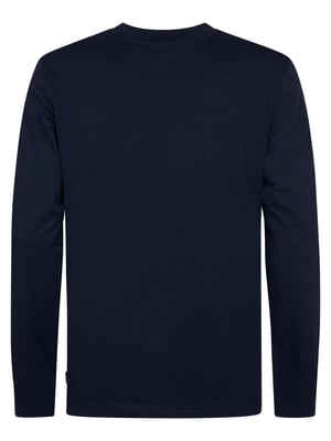 Petrol Industries - Heren Jersey T-shirt met lange mouwen Tormenta - Blauw