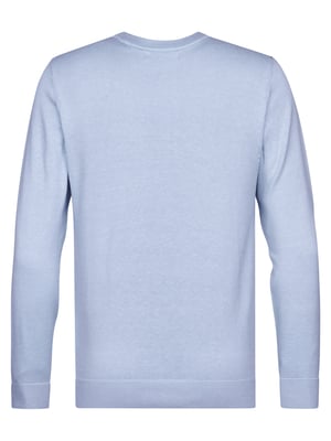 Petrol Industries - Heren Fijngebreide Trui Steamboat - Blauw