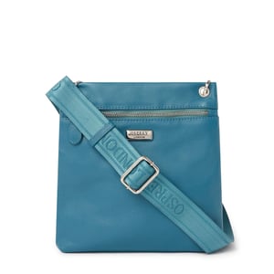 Accessories Osprey London London Miami Leather Crossbodyody Bag in Teal