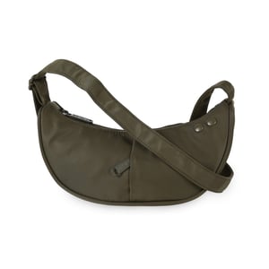 Accessories Spiral Cali Cross Body Bag with Logo Patch in Olive