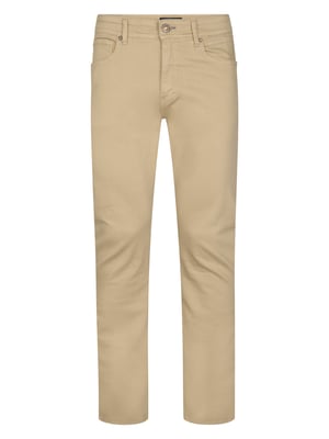 Petrol Industries - Heren Starling Straight Fit Gekleurde Denim Serpiente - Oranje