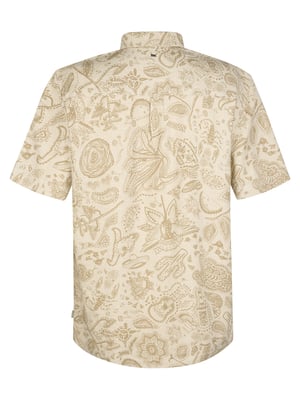 Petrol Industries - Heren All-over print overhemd Renegade - Wit