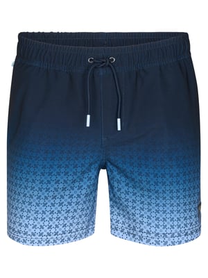Petrol Industries - Heren All-over print zwembroek Coastline - Blauw