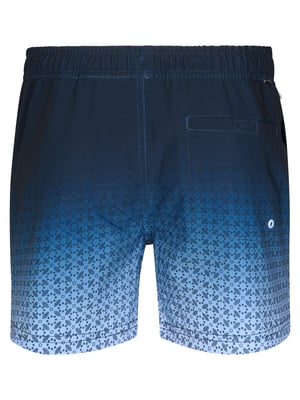 Petrol Industries - Heren All-over print zwembroek Coastline - Blauw