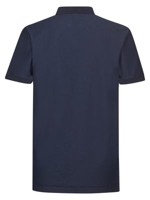 Petrol Industries - Heren Piqué polo BroncoRacer - Blauw