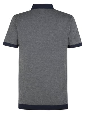 Petrol Industries - Heren Gebreide polo Nopalito - Blauw