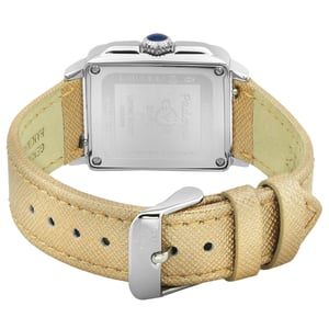 GV2 Padova Women's Silver Dial Yellow Gold Watch