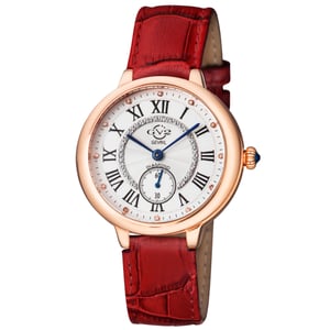 GV2 Rome Women's Silver Dial RG Watch