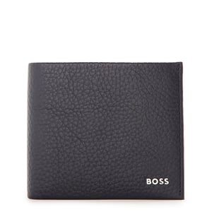 Accessories Boss Crosstown Wallet With Two Bill Compartments in Navy