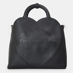 Accessories Tiffany New York Nano Bag with Logo in Black