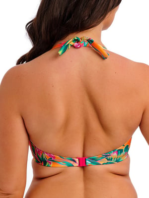Sunset Reef Halter Bikini Top