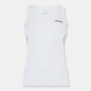 Women's Head Scoop Neck Slim Fit Jersey Tank in .White