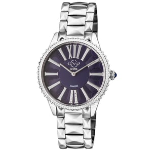 GV2 Siena Women's Blue Dial Stainless Steel Watch