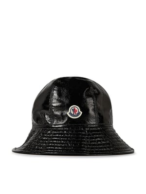 Bucket hat met logopatch