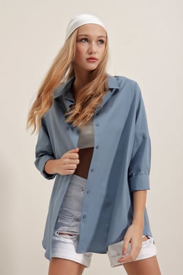 Oversized Poplin 2-Pack Shirt