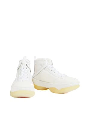 a1 Logo Mid-Top Sneakers
