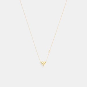 Butterfly Stone Pendant Necklace