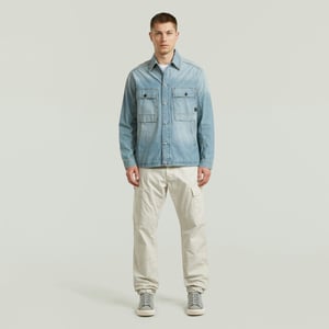 G-Star mosa overshirt d26462-d953 j059 vintage sandstorm