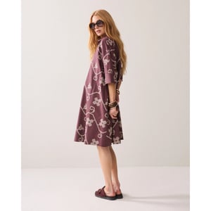 Summum 5s1661-12446 334 dress cotton embroidered deepfig