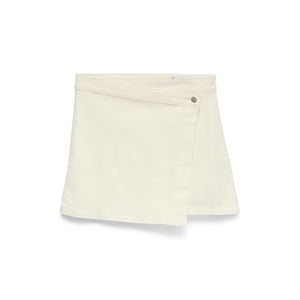 Vero Moda vmwild bella mr short wrap clr skir 10342104 snow white