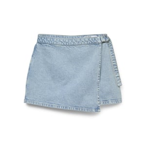 Vero Moda vmvica hr short dnm skort vi3450 10326185 light blue denim
