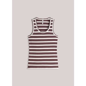 Summum 3s5309-30781 334 top stripe feston stitch deepfig