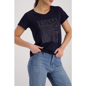 Monari  t-shirt with rhinestones 410614 755