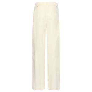 Smashed Lemon Dames zachte wijde pantalon met rechte pijpen |