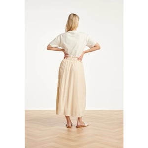 Smashed Lemon Dames t-shirt met borduurdetail en hartvormige accenten |