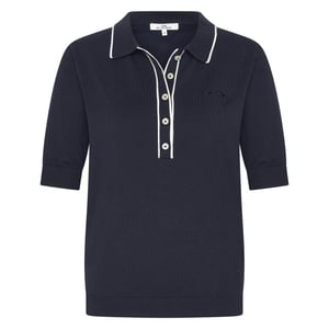 HV Society Knitted polo hvsjazlyn