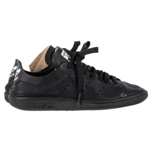 Balenciaga x Adidas Stan Smith Sneakers in Black Leather