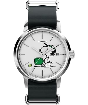 Timex Peanuts Marlin Heren Horloge Blauw TW2Y50500