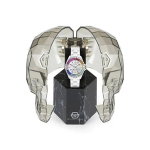 Philipp Plein Plein Heaven Dames Horloge Wit PWPPA0124