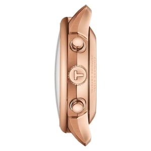 Tissot Chemin Des Tourelles Heren Horloge Bruin T1394623629800