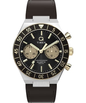 Timex Q Timex Continental Men's Brown Watch TW2Y56000