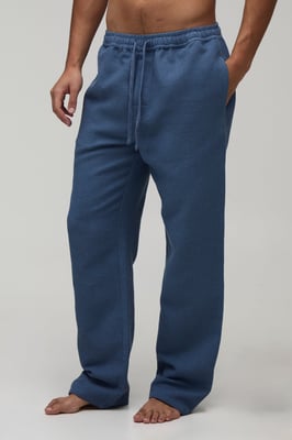 Relaxed Fit Waffle Lounge Bottoms