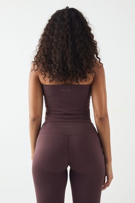 DSGN Studio Sports Sculpt Detail Padded Halterneck Top