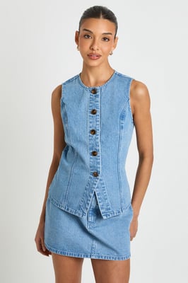 Button Down Waistcoat