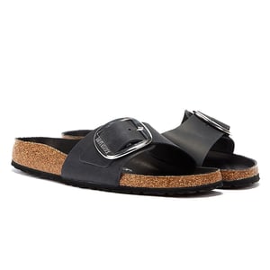Birkenstock Madrid Big Buckle Oiled Leather Womens Sandals