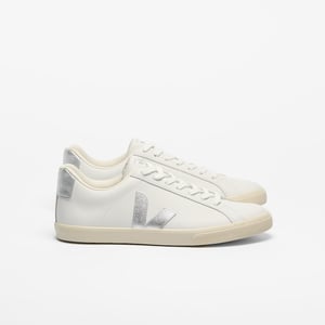 Veja Esplar Leren Witte Sneakers Voor Vrouwen