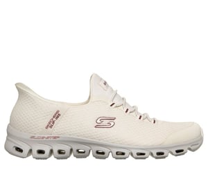 Skechers Slip-Ins Glide Step Vibey Mesh Women's White Trainers