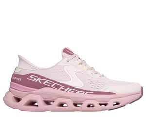Skechers Slip-Ins Glide Step Altus Mesh Dames Roze Sneakers