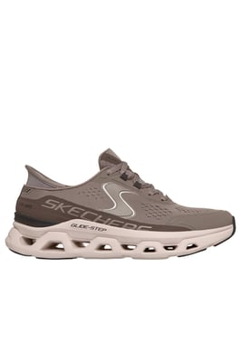 Skechers Slip-Ins Glide Step Altus Mesh Dames Khaki Sneakers