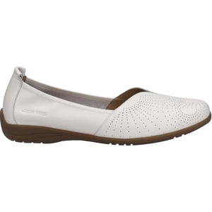 JOSEF SEIBEL Dames Ballerina Fenja 29 in wit