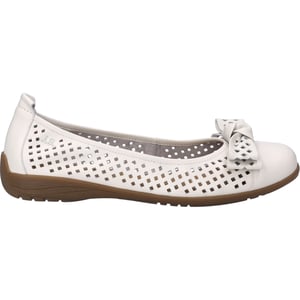 JOSEF SEIBEL Dames Ballerina Fenja 24 in wit