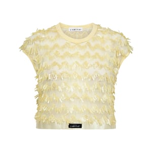 Haute L'Amitié Top korte mouw hl10603 limone