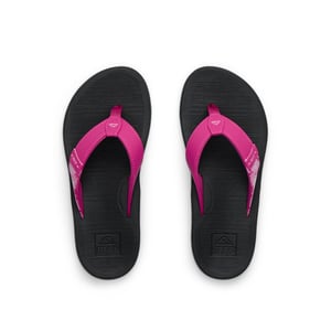 Reef Slippers santa ana fuchsia cj8827 / zwart