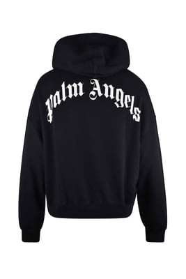 Palm Angels Hoodie sweatshirt Zwart