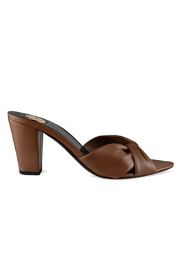 Saint Laurent Muiltjes Franciane Kameel